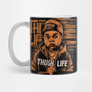 Urban Style Baby Thug Life Design Mug